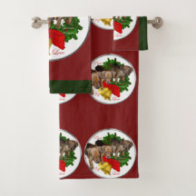Pinscher Puppys Weihnachten