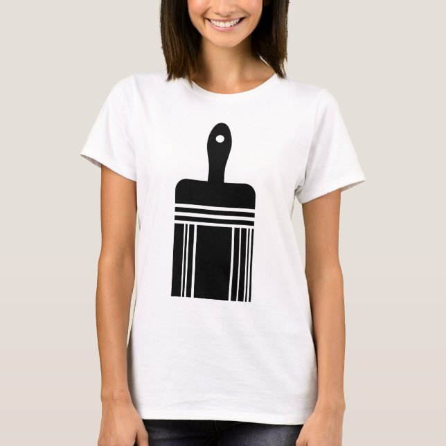 Pinsel 02 T-Shirt (Vorderseite)