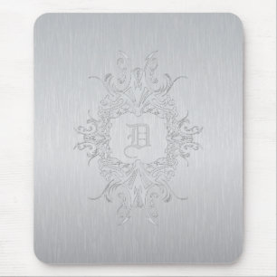 Pinsel aus Aluminium-Maus Pad-Custom Initial Mousepad