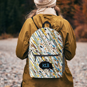 Pinsel Bedruckter Rucksack
