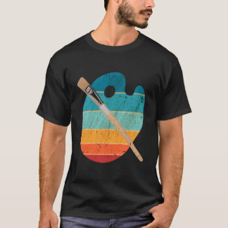 Pinsel Malen Skizzieren Zeichnen Malerei T-Shirt