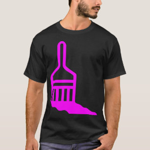 Pinsel-Symbol T-Shirt