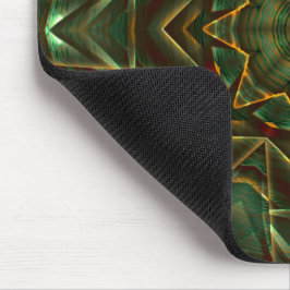Pinselgealterter, bräunlich blauer Kaleidoskop Mousepad