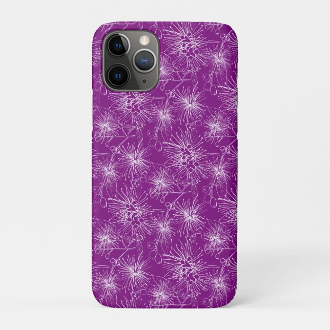 Pinselkirsche lilly blühend lila Case-Mate iPhone hülle (Rückseite)