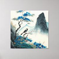Pinsellandschaft in Chinesen