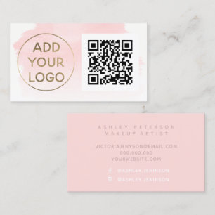 Pinselpinselpinsel, Logo Qr Visitenkarte