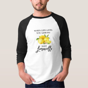 Pinselschrift Limoncelles Lemons Sports T-Shirt