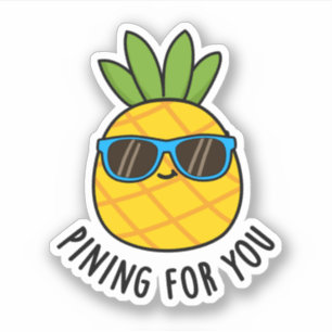 Pinselspitze für Sie Niedliche Ananas Puppe Aufkleber