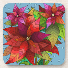 Pinselspitze; hübsche Weihnachten Getränkeuntersetzer