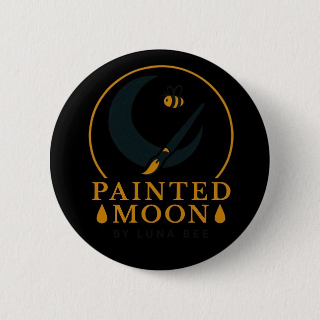 Pinselspitze von Luna Bee Button (Vorderseite)