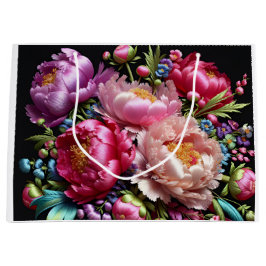 Pinselspitzen mit rosa Band, von Natasha Us Große Geschenktüte