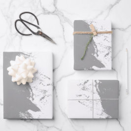 Pinselstrich 11 geschenkpapier set