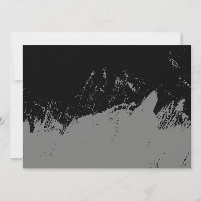 Pinselstrich 2 feiertagskarte (Vorderseite)