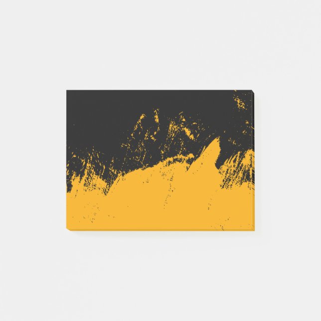 Pinselstrich 3 post-it klebezettel (Vorderseite)
