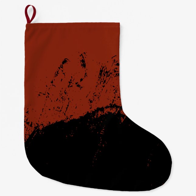 Pinselstrich 7 großer weihnachtsstrumpf (Vorderseite)