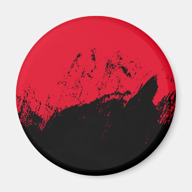 Pinselstrich 9 magnet (Vorne)