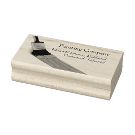 Pinselstrich Gummistempel