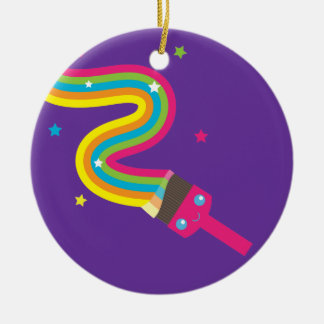 Pinselstrich Keramikornament