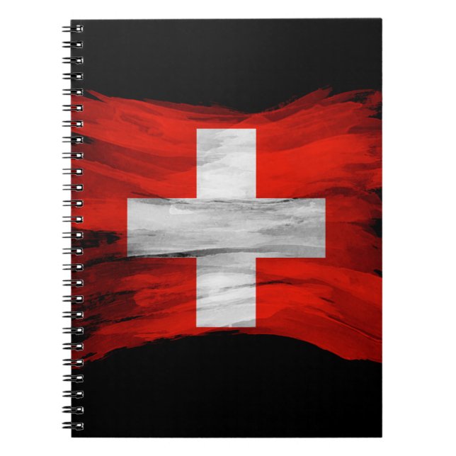 Pinselstrich, Landesflagge Notizblock (Vorderseite)
