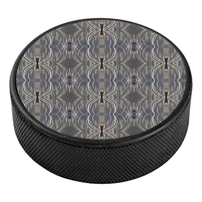 Pinselstrich stainless eishockey puck (3/4)
