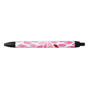 Pinselstriche für Wasserfarben - rosa Palette Kugelschreiber