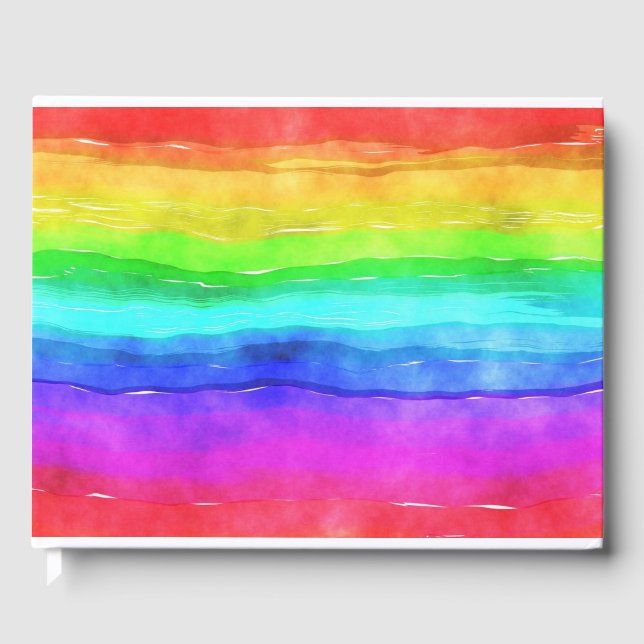 Pinselstriche Gästebuch (Vorderseite)