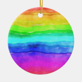 Pinselstriche Keramik Ornament