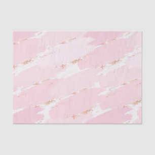 Pinselstriche mit Rose Gold Foil Seidenpapier
