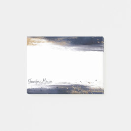 Pinselstriche personalisiert post-it klebezettel