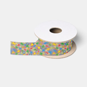 Pinselstriche Satinband