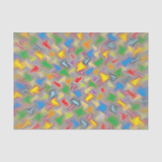 Pinselstriche Seidenpapier (Vorderseite)