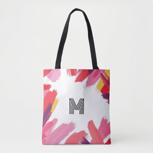 Pinselstriche Tasche (Vorderseite)
