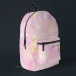 Pinselstriche und Pinselstriche Bedruckter Rucksack<br><div class="desc">Girl-Rucksack</div>