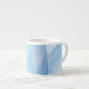 Pinselstrichkunst, abstrakt, cool espressotasse