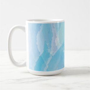 Pinselstrichkunst, abstrakt, cool kaffeetasse