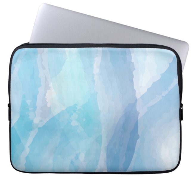 Pinselstrichkunst, abstrakt, cool laptopschutzhülle (Vorderseite)