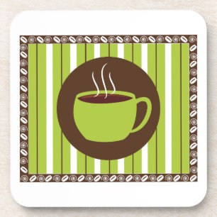 Pinstripe Kaffee Getränkeuntersetzer