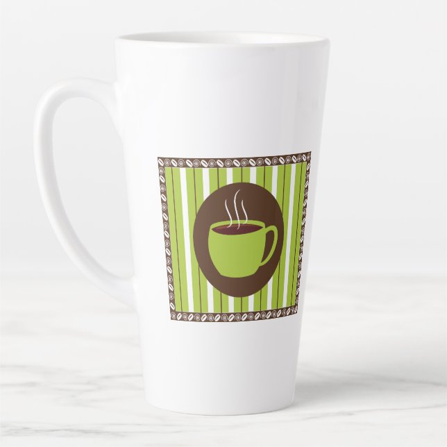 Pinstripe Kaffee Milchtasse (Links)
