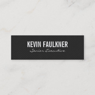 Pinstripe Mini Visitenkarte