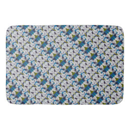 Pinstripes Abstraktes Muster Badematte