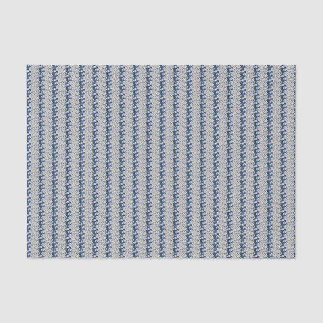 Pinstripes Vertikales Gewebepapier Seidenpapier (Vorderseite)