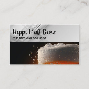 Pint Bier   Prost   Restaurant Visitenkarte