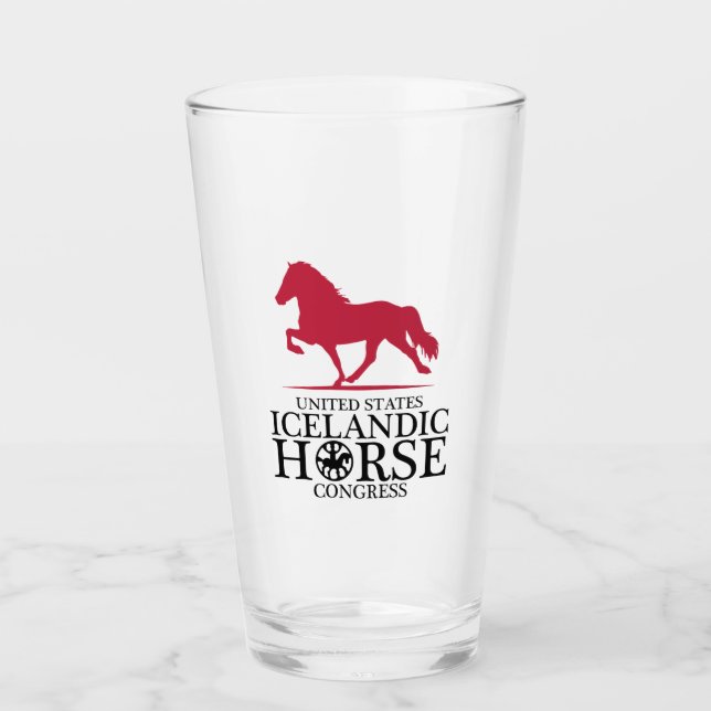 Pint-Glas Glas (Vorderseite)