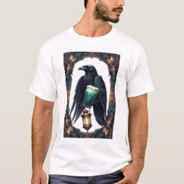 Pint ohne Reue, nur Schabernack-Rabe-T-Shirt T-Shirt