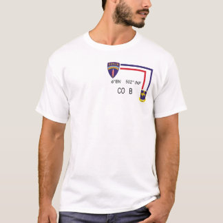 Pint-Shirt 6. BN 502. INF Co B T-Shirt