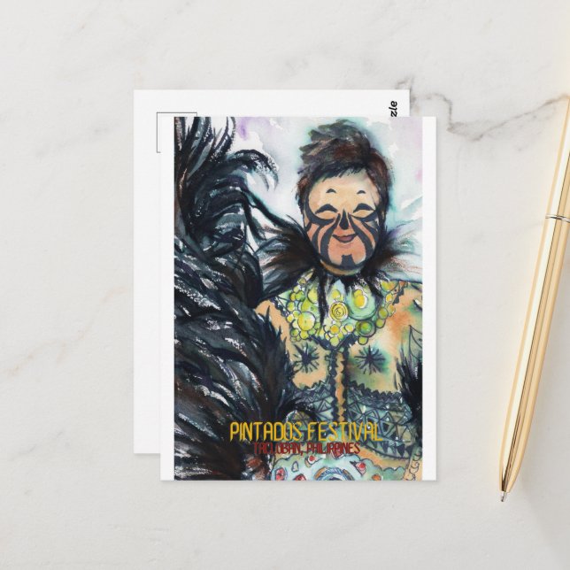 Pintados Festival - Cartes postales DNM (Devant/Arrière en situation)