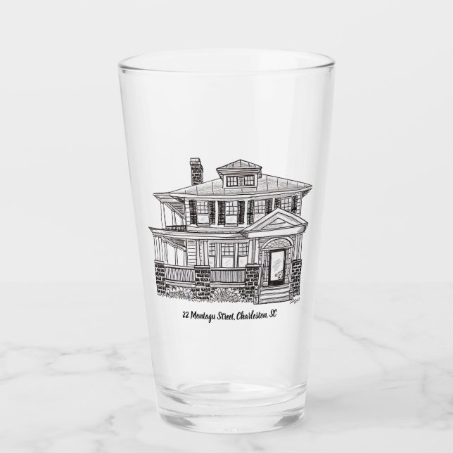 Pintglas - 22 Montagu Glas (Vorderseite)
