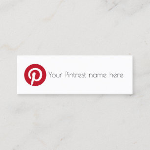 pintrest Visitenkarte