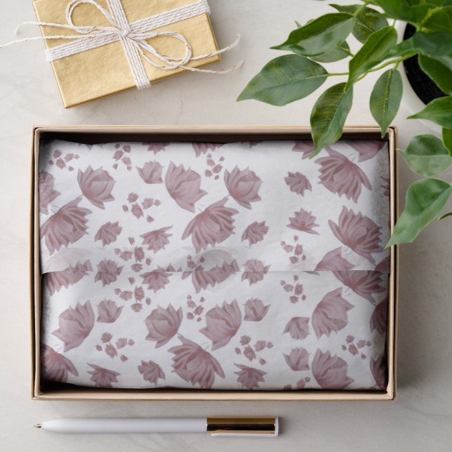 Pintura de Flores Seidenpapier (Geschenk)