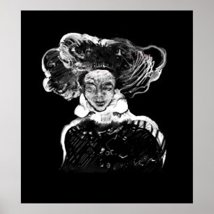 Pintura digital realizada en Fotoshop con tableta Poster